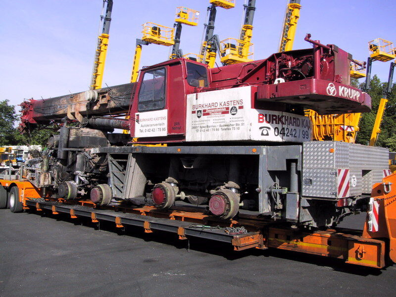 Krupp KMK 4070 for parts - رافعة لجميع التضاريس: صور 1 Krupp KMK 4070 for parts - رافعة لجميع التضاريس: صور 1