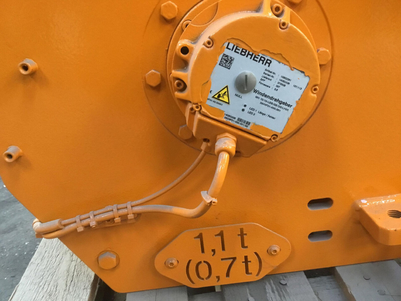 Liebherr LTM 1095-5.1 winch - وینچ - موبايل كرين: صور 5 Liebherr LTM 1095-5.1 winch - وینچ - موبايل كرين: صور 5