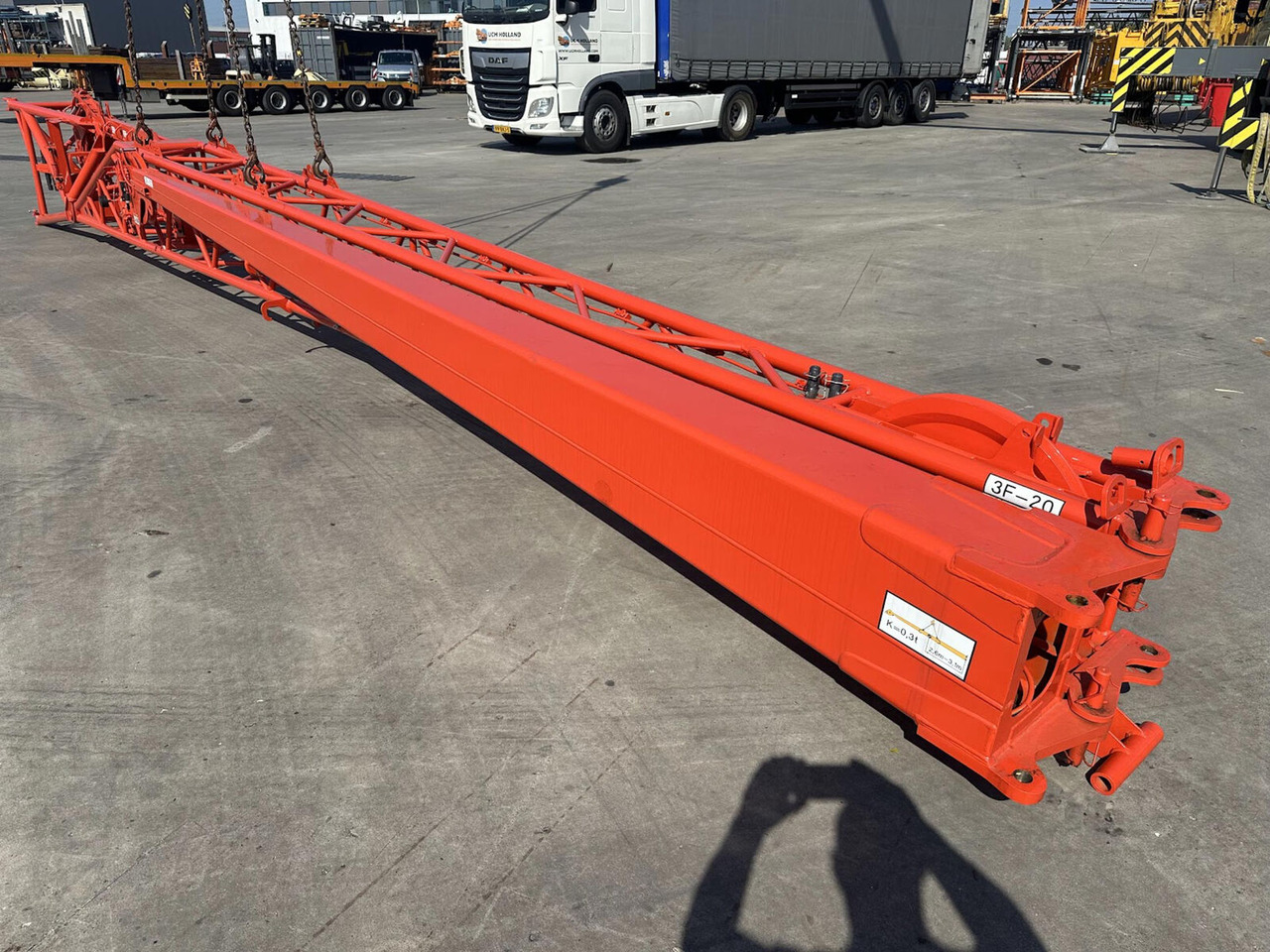 Liebherr LTM 1100-5.3 mechanical jib 9,5 - 16 meter - ذراع الرافعة: صور 4 Liebherr LTM 1100-5.3 mechanical jib 9,5 - 16 meter - ذراع الرافعة: صور 4