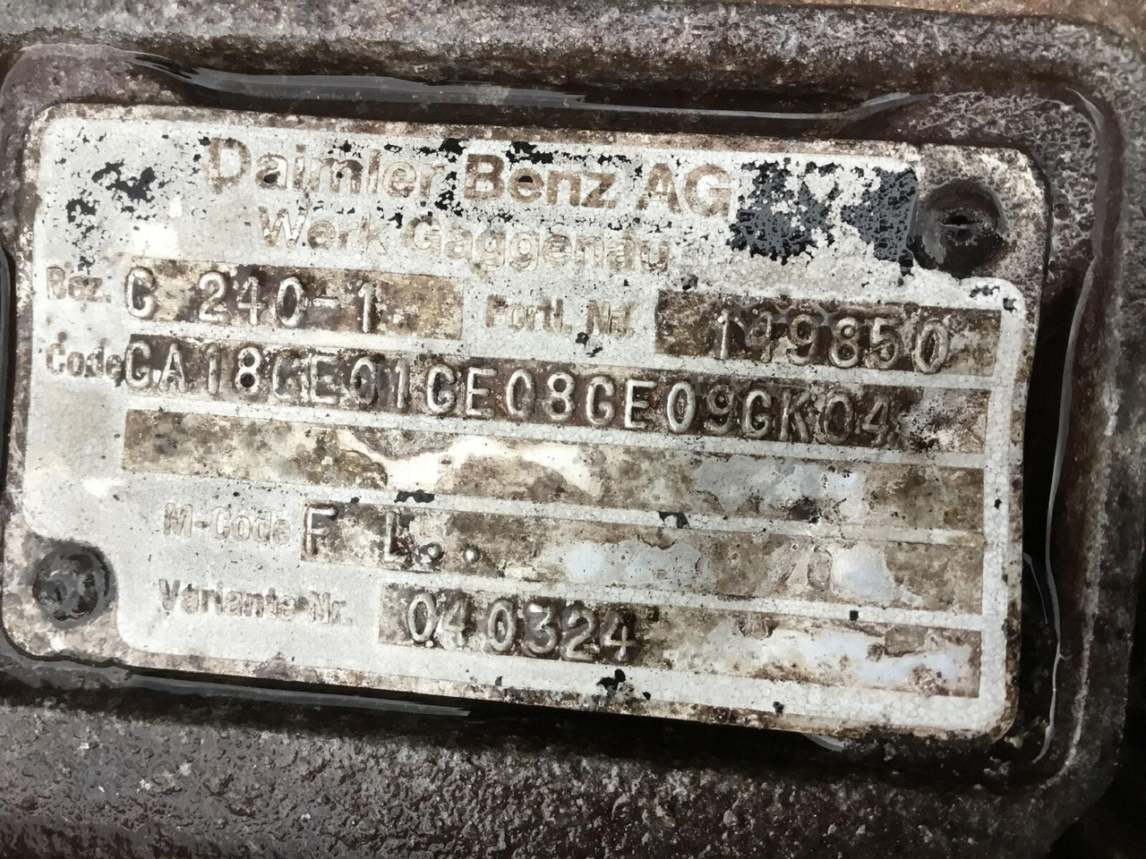 Mercedes-Benz AC 100 gearbox Mercedes benz G240-1 - علبة التروس - موبايل كرين: صور 5 Mercedes-Benz AC 100 gearbox Mercedes benz G240-1 - علبة التروس - موبايل كرين: صور 5