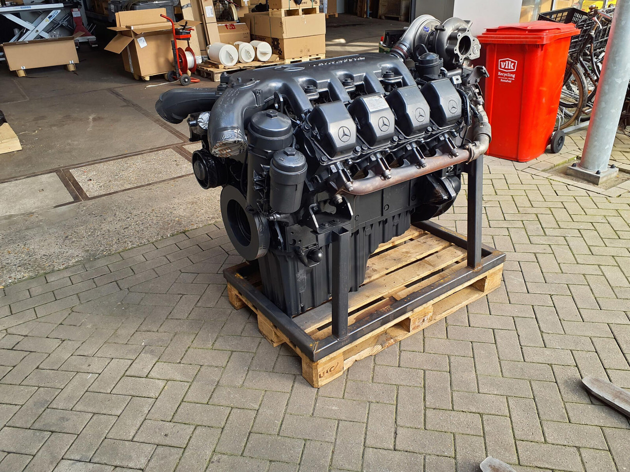 Mercedes-Benz GMK 6400 engine OM502LA - المحرك - موبايل كرين: صور 2 Mercedes-Benz GMK 6400 engine OM502LA - المحرك - موبايل كرين: صور 2