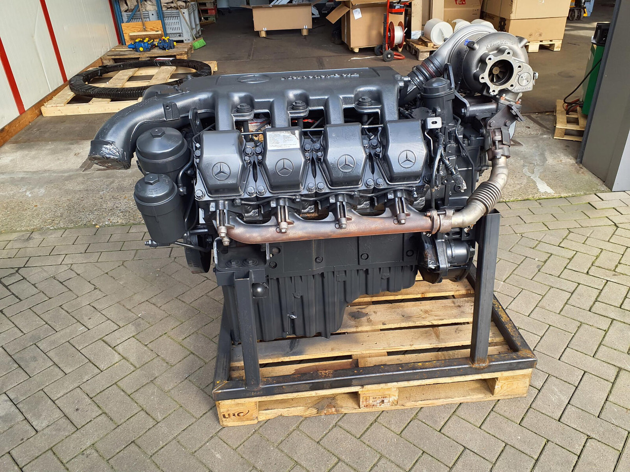 Mercedes-Benz GMK 6400 engine OM502LA - المحرك - موبايل كرين: صور 1 Mercedes-Benz GMK 6400 engine OM502LA - المحرك - موبايل كرين: صور 1