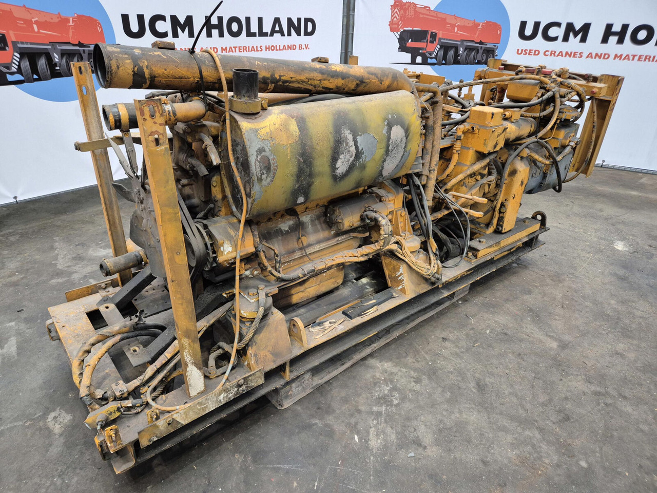 Mercedes-Benz LTM 1060 upper engine Mercedes OM 352 - المحرك - موبايل كرين: صور 3 Mercedes-Benz LTM 1060 upper engine Mercedes OM 352 - المحرك - موبايل كرين: صور 3