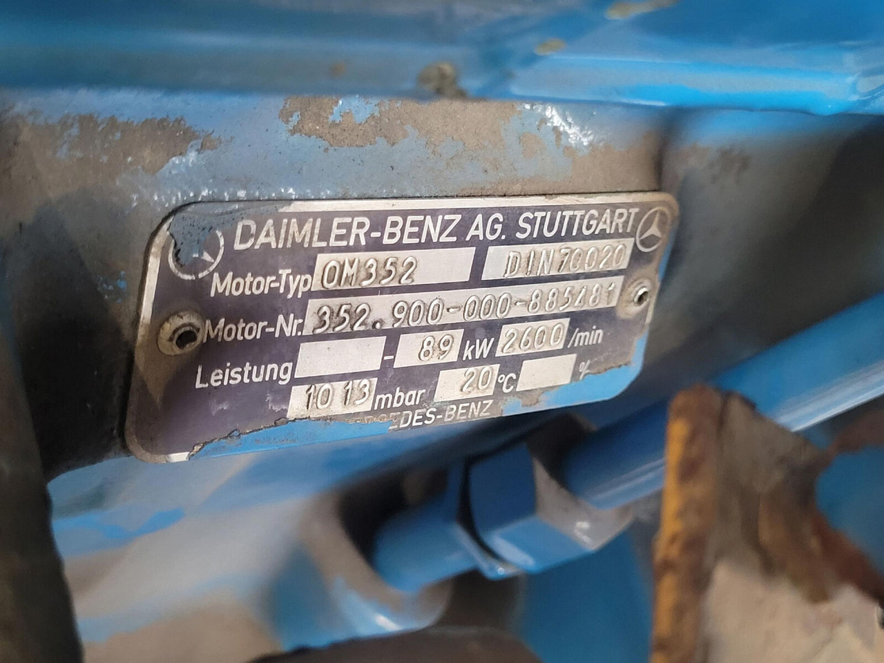 Mercedes-Benz LTM 1070 engine Mercedes OM 352 A - المحرك - موبايل كرين: صور 4 Mercedes-Benz LTM 1070 engine Mercedes OM 352 A - المحرك - موبايل كرين: صور 4