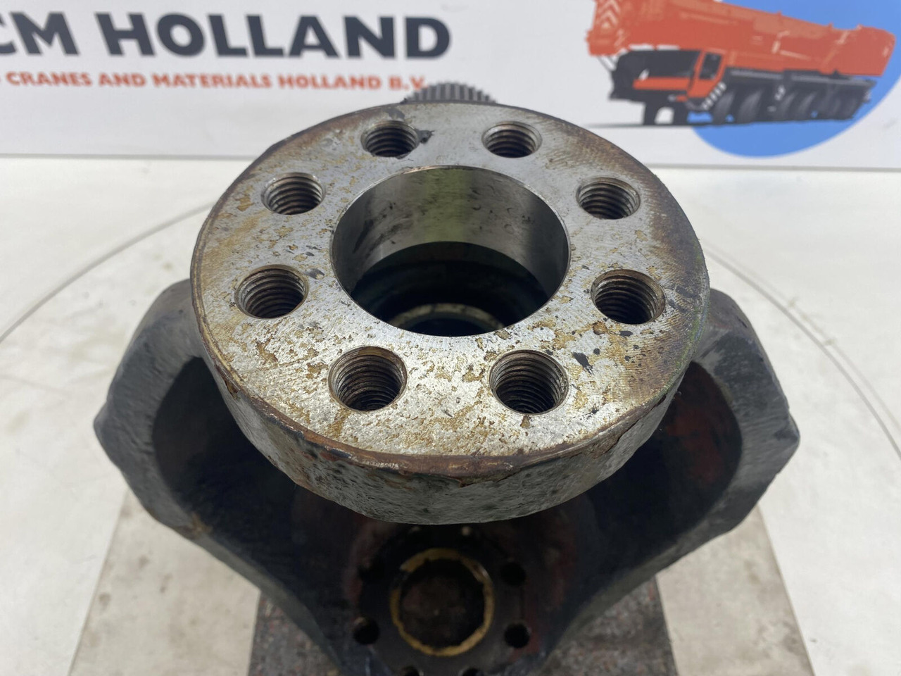 مفصل التوجيه - موبايل كرين PPM 250 ATT Steering knuckle 16 holes axle 1: صور 7
