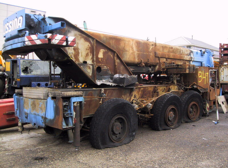 Terex AC 155 for parts - رافعة لجميع التضاريس: صور 2 Terex AC 155 for parts - رافعة لجميع التضاريس: صور 2
