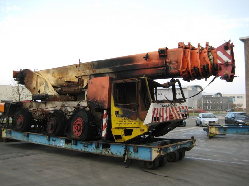 Terex AC 155 for parts - رافعة لجميع التضاريس: صور 1 Terex AC 155 for parts - رافعة لجميع التضاريس: صور 1