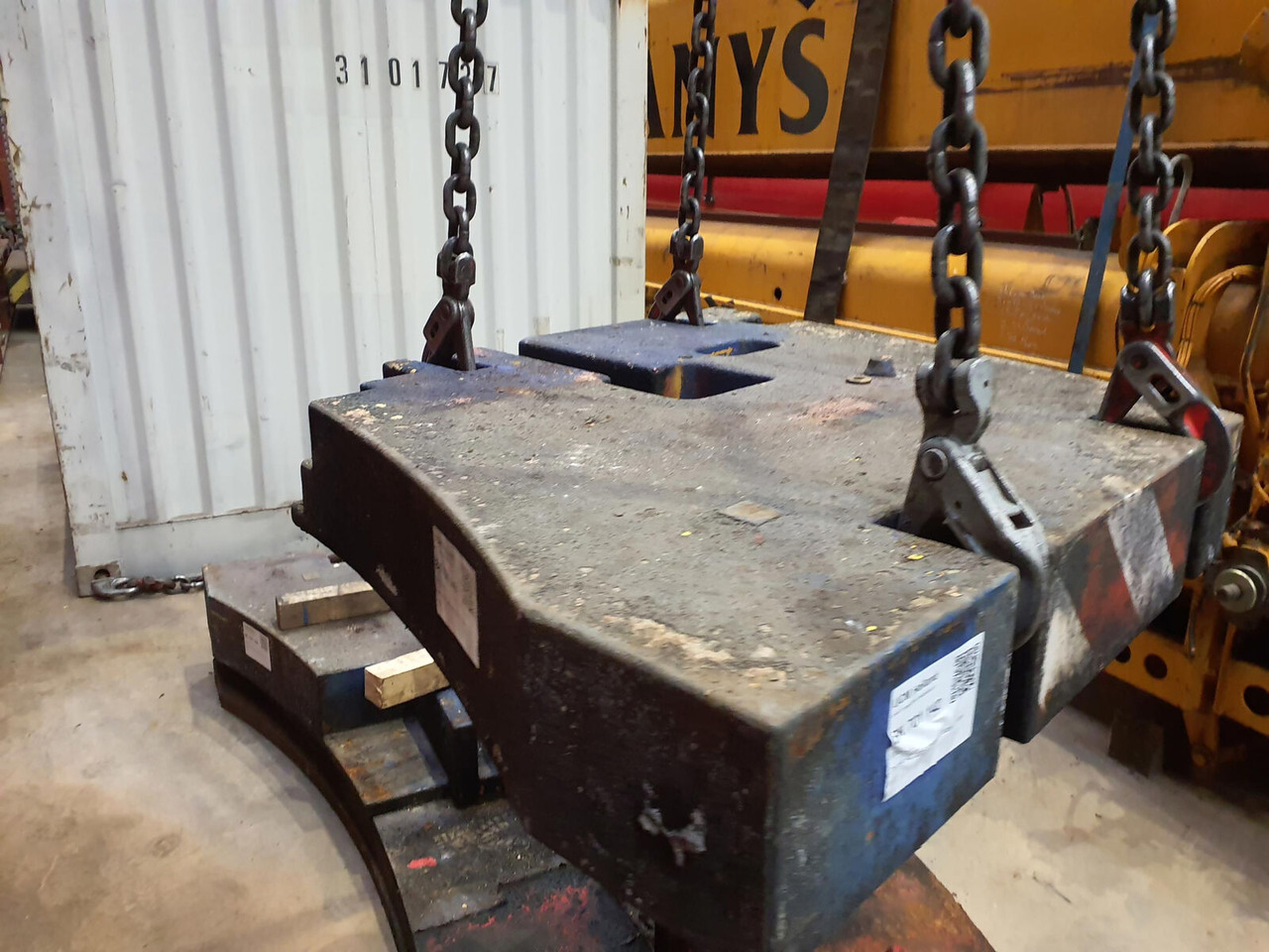 Terex AC 205 counterweight left side 1,9 ton - ثقل موازن - موبايل كرين: صور 4 Terex AC 205 counterweight left side 1,9 ton - ثقل موازن - موبايل كرين: صور 4