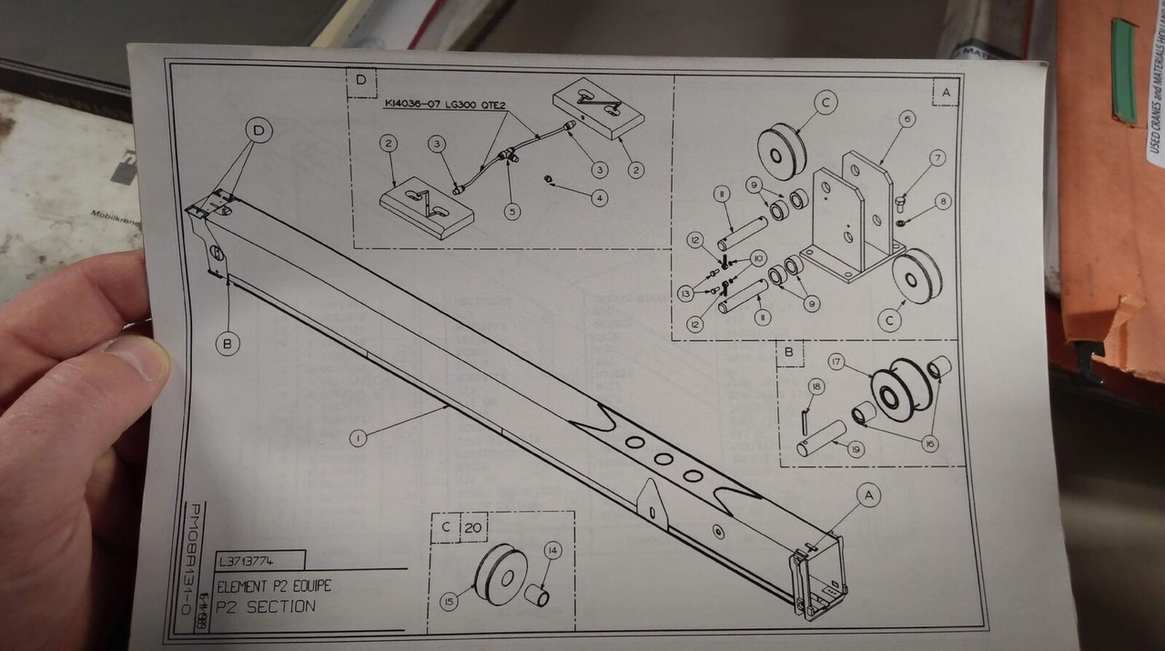 Terex PPM 480 ATT telescopic section 1 - ذراع الرافعة - موبايل كرين: صور 5 Terex PPM 480 ATT telescopic section 1 - ذراع الرافعة - موبايل كرين: صور 5