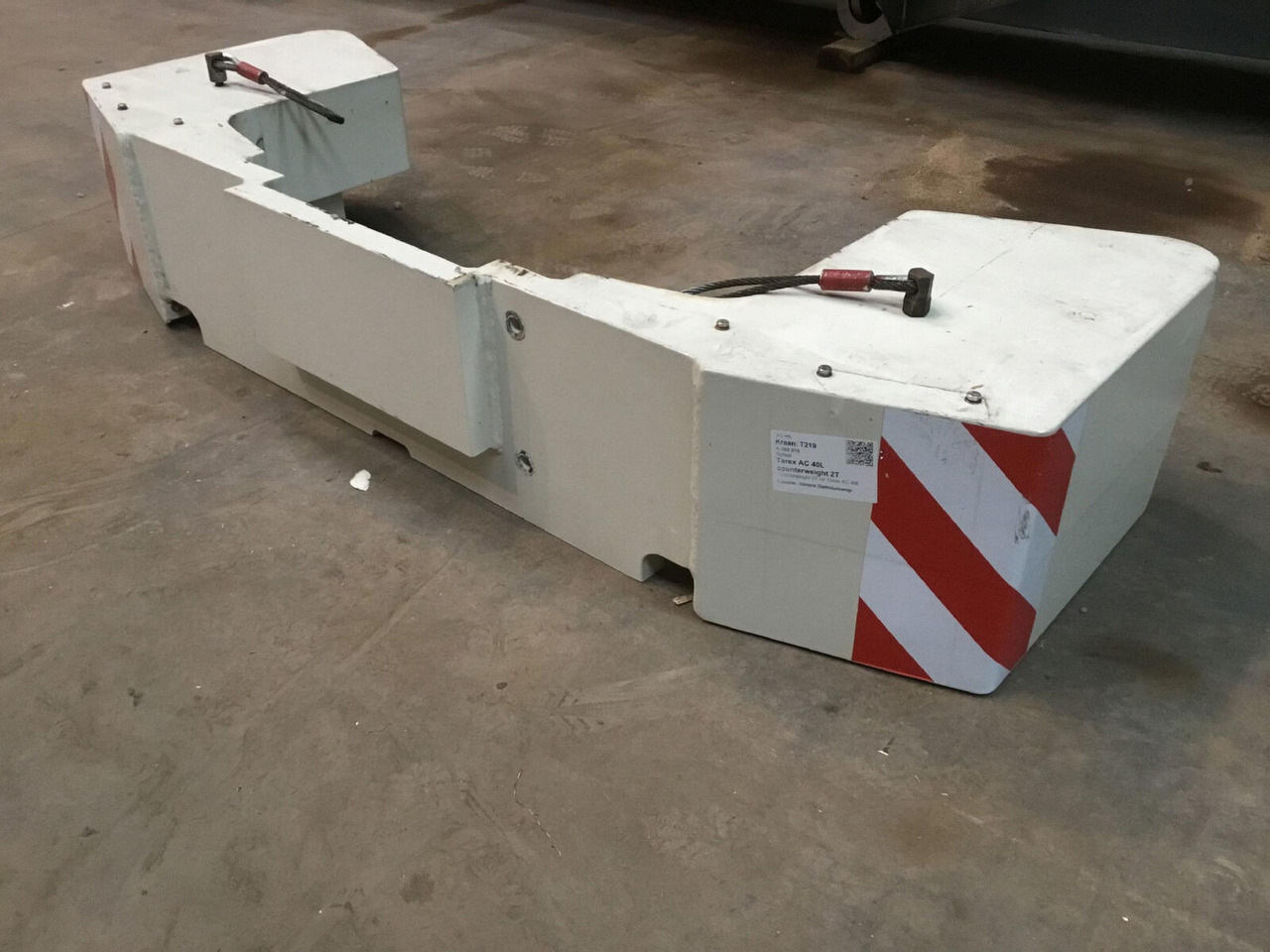 Terex Terex AC 40L counterweight 2T - ثقل موازن - موبايل كرين: صور 1 Terex Terex AC 40L counterweight 2T - ثقل موازن - موبايل كرين: صور 1