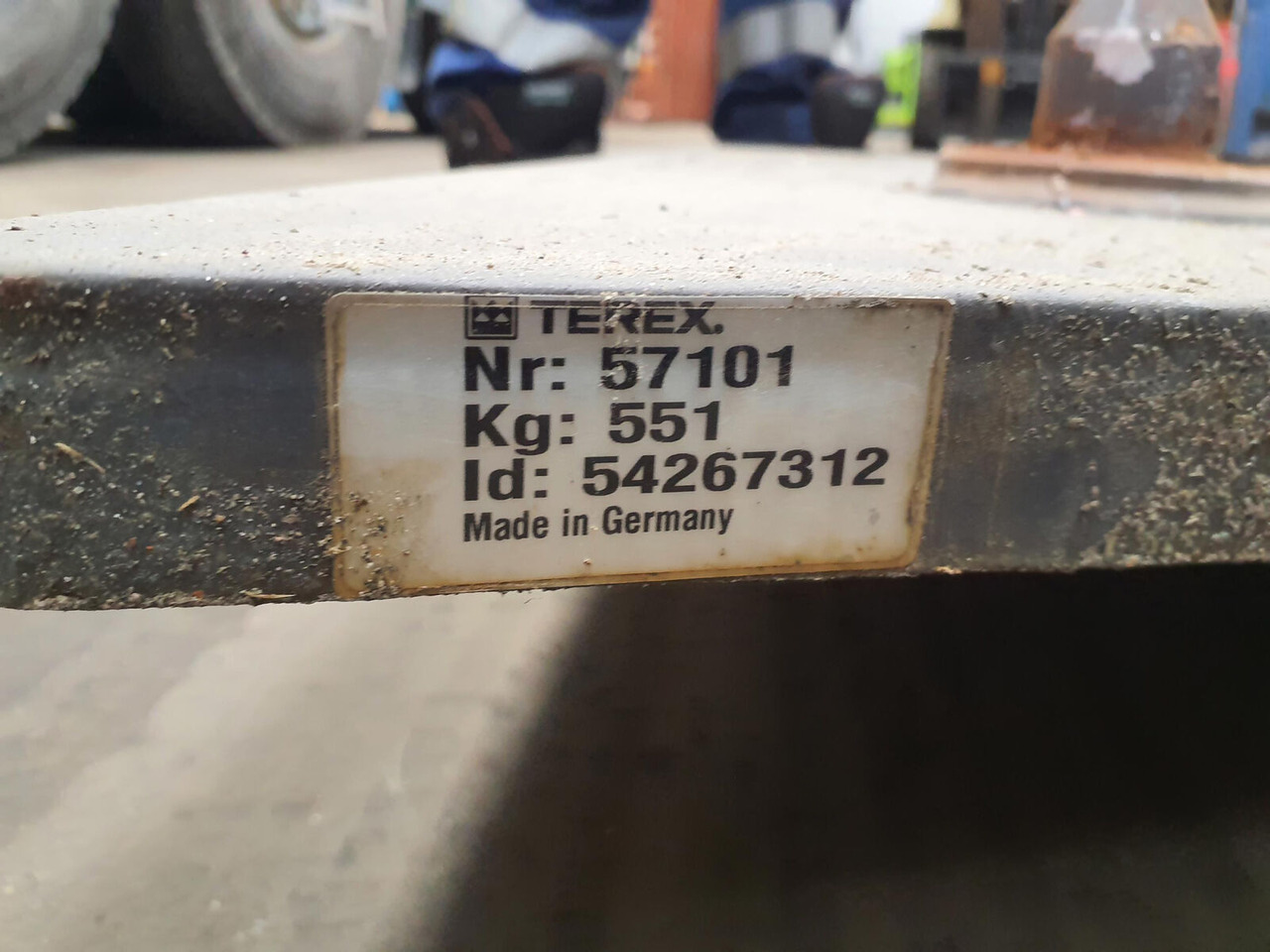 Terex Terex Demag Challenger 4200 counterweight 0.55 Ton - ثقل موازن - موبايل كرين: صور 5 Terex Terex Demag Challenger 4200 counterweight 0.55 Ton - ثقل موازن - موبايل كرين: صور 5