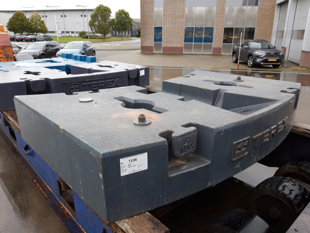 Terex Terex explorer 5500 counterweight 11,0 ton - ثقل موازن - موبايل كرين: صور 1 Terex Terex explorer 5500 counterweight 11,0 ton - ثقل موازن - موبايل كرين: صور 1