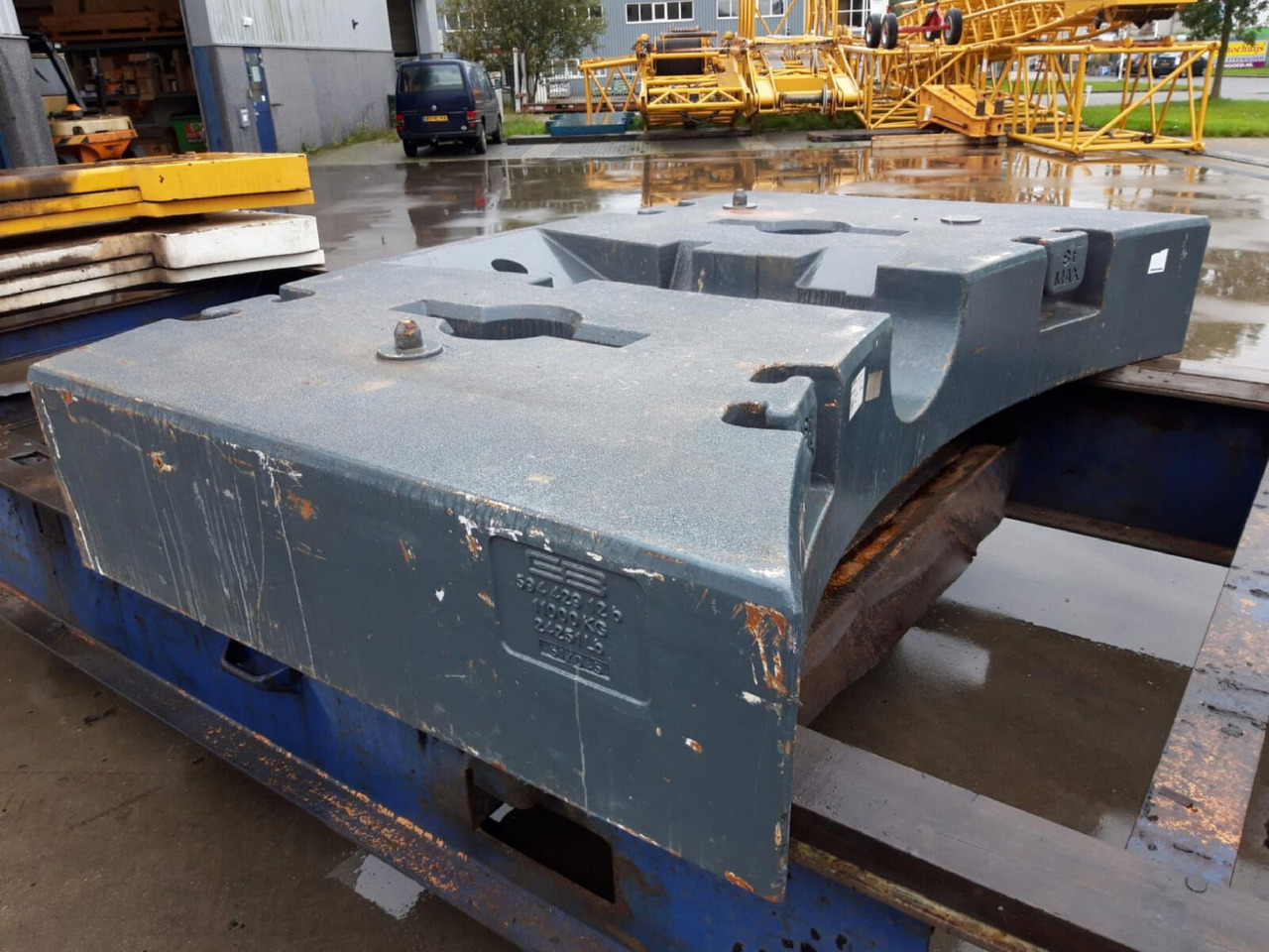 Terex Terex explorer 5500 counterweight 11,0 ton - ثقل موازن - موبايل كرين: صور 3 Terex Terex explorer 5500 counterweight 11,0 ton - ثقل موازن - موبايل كرين: صور 3