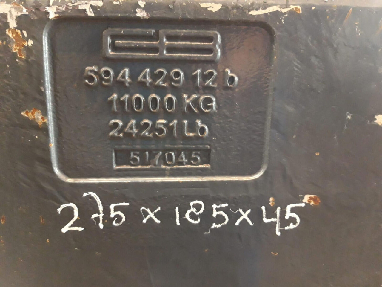 Terex Terex explorer 5500 counterweight 11,0 ton - ثقل موازن - موبايل كرين: صور 5 Terex Terex explorer 5500 counterweight 11,0 ton - ثقل موازن - موبايل كرين: صور 5