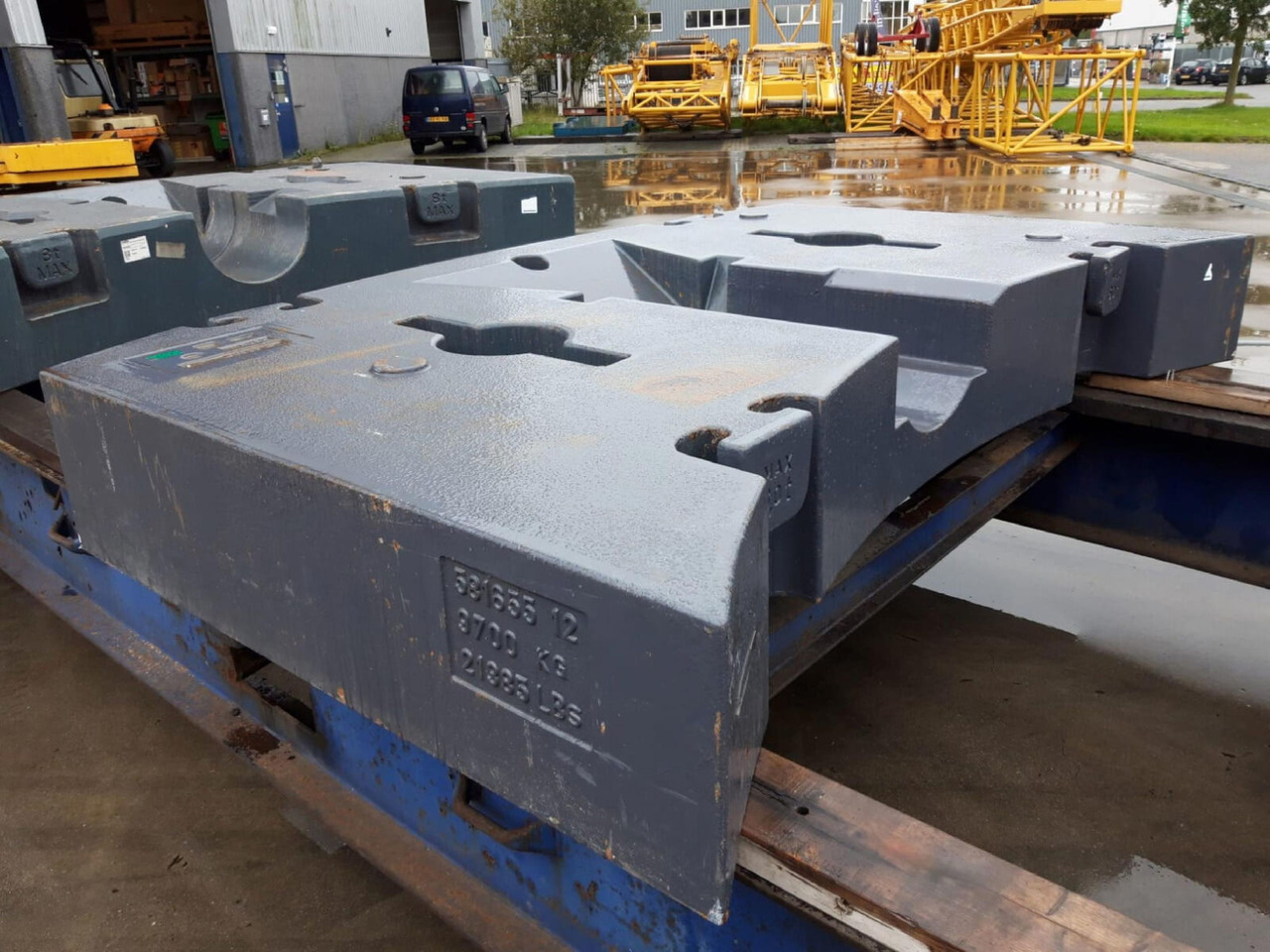 Terex Terex explorer 5600 counterweight 9,7 ton - ثقل موازن - موبايل كرين: صور 4 Terex Terex explorer 5600 counterweight 9,7 ton - ثقل موازن - موبايل كرين: صور 4