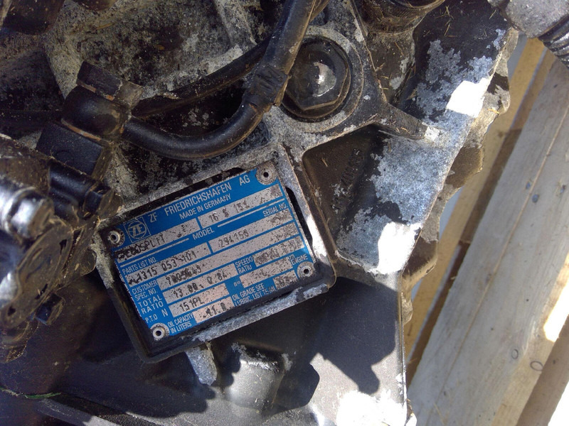 ZF ATF 60-4 gearbox ZF ECOSPLIT 16 S 151 - علبة التروس - الرافعة: صور 5 ZF ATF 60-4 gearbox ZF ECOSPLIT 16 S 151 - علبة التروس - الرافعة: صور 5