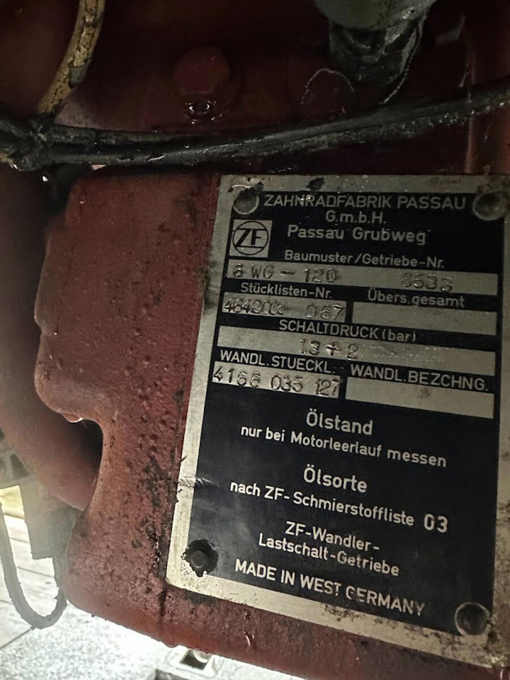 ZF KMK 2025 gearbox 6WG120 - علبة التروس - موبايل كرين: صور 3 ZF KMK 2025 gearbox 6WG120 - علبة التروس - موبايل كرين: صور 3