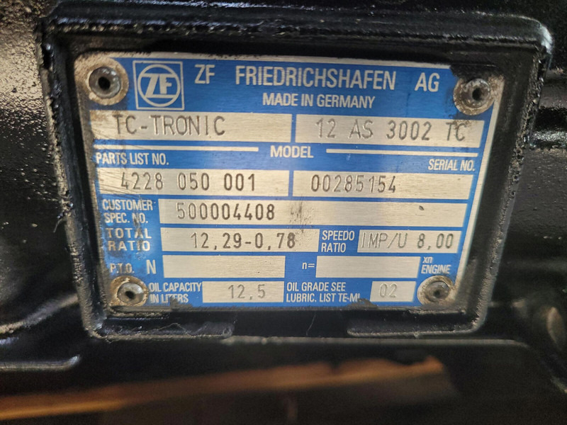 ZF LTM 1250-6.1 gearbox TC tronic 12 AS 3002 TC - علبة التروس - الرافعة: صور 5 ZF LTM 1250-6.1 gearbox TC tronic 12 AS 3002 TC - علبة التروس - الرافعة: صور 5