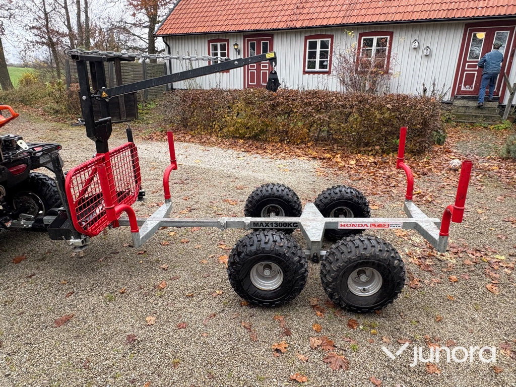 ATV timmervagn - Honda LT-13 - مقطورة الغابات: صور 5 ATV timmervagn - Honda LT-13 - مقطورة الغابات: صور 5