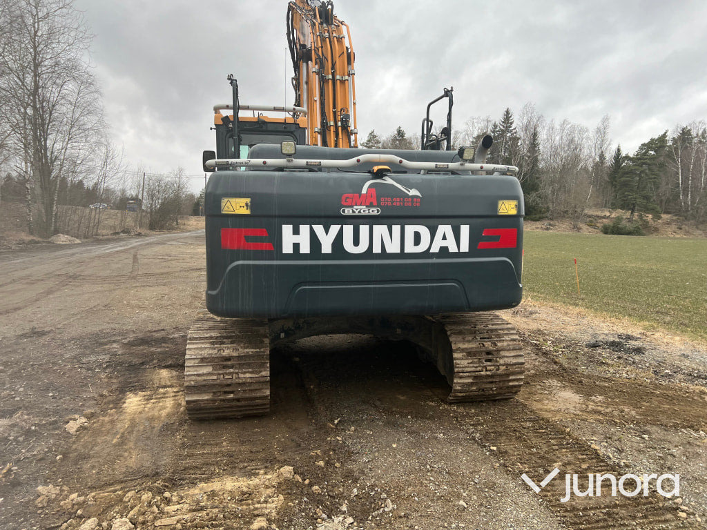 Bandgrävare Hyundai HX220 L - حفارات زحافة: صور 4 Bandgrävare Hyundai HX220 L - حفارات زحافة: صور 4