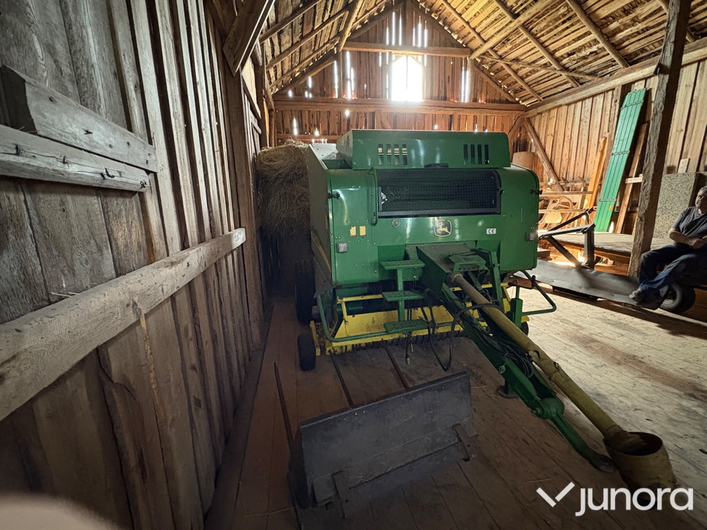 Fixkammarpress John Deere 578 - مكبس القش الدائري: صور 3 Fixkammarpress John Deere 578 - مكبس القش الدائري: صور 3