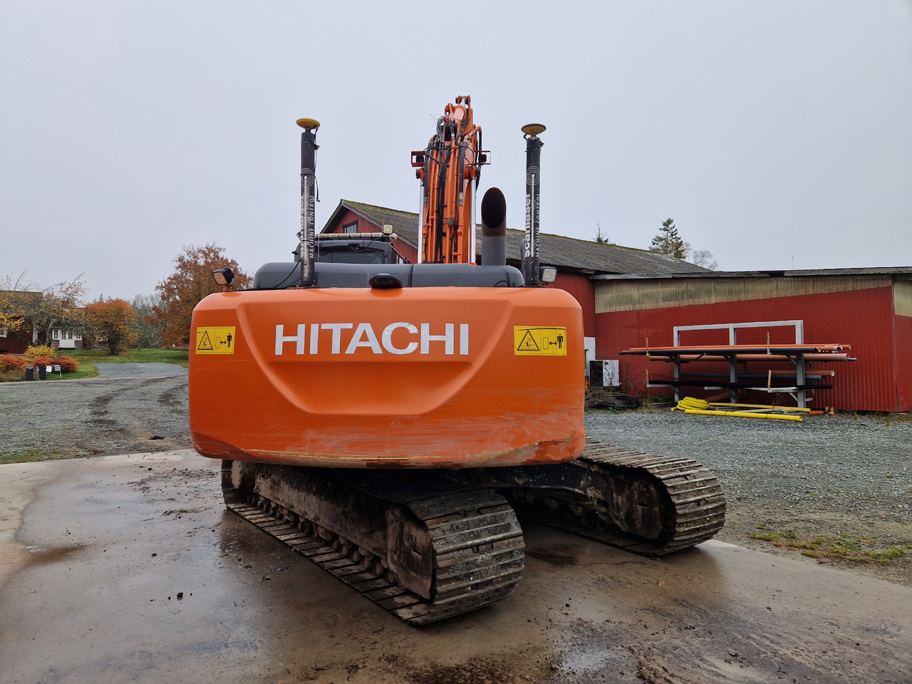 Grävmaskin - Hitachi, Zaxis 210 LC - حفارات زحافة: صور 2 Grävmaskin - Hitachi, Zaxis 210 LC - حفارات زحافة: صور 2