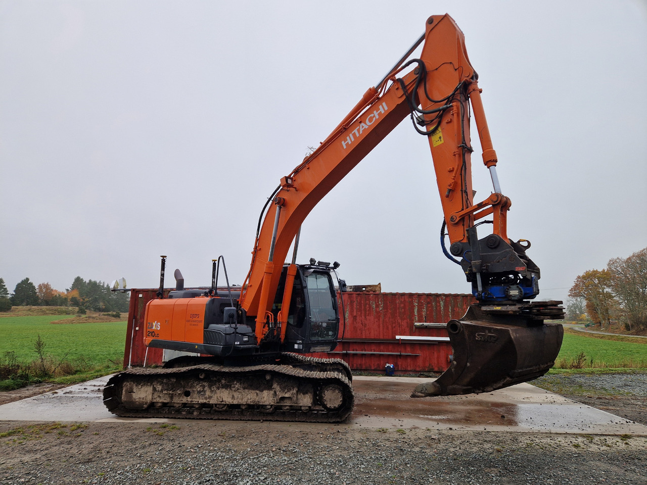 Grävmaskin - Hitachi, Zaxis 210 LC - حفارات زحافة: صور 4 Grävmaskin - Hitachi, Zaxis 210 LC - حفارات زحافة: صور 4