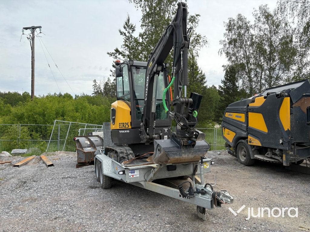 Grävmaskin Volvo ECR25D Electric - حفارة مصغرة: صور 1 Grävmaskin Volvo ECR25D Electric - حفارة مصغرة: صور 1