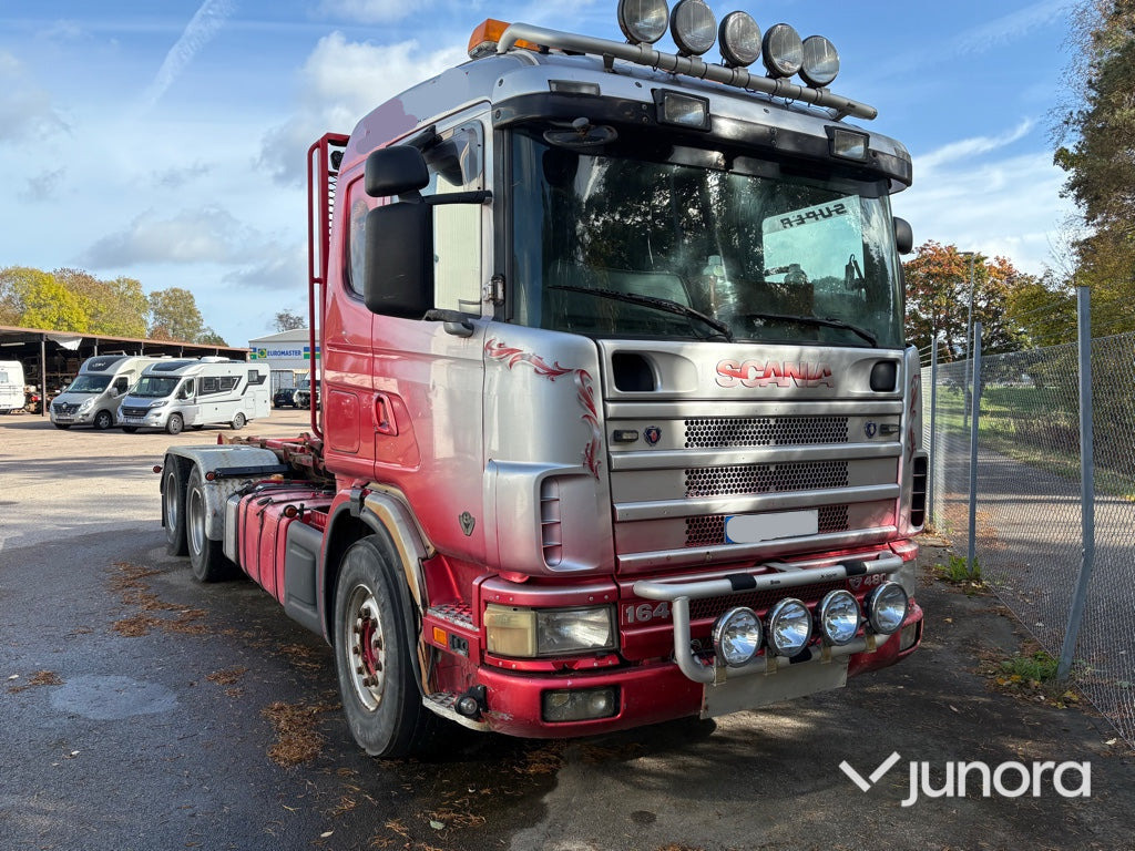 Lastbil - Scania 480 - شاحنة ذات الخطاف: صور 1 Lastbil - Scania 480 - شاحنة ذات الخطاف: صور 1