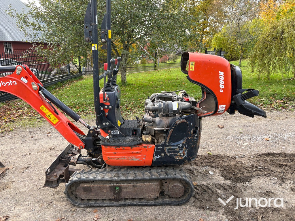 Minigrävare - Kubota, K008-3 - حفارة مصغرة: صور 3 Minigrävare - Kubota, K008-3 - حفارة مصغرة: صور 3