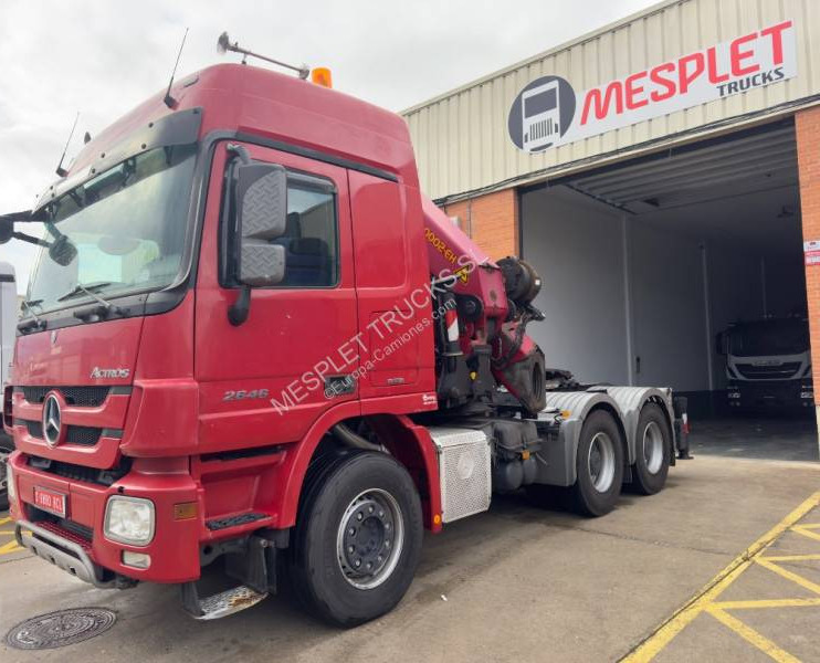 Mercedes Actros 2646 - شاحنة جرار: صور 1 Mercedes Actros 2646 - شاحنة جرار: صور 1