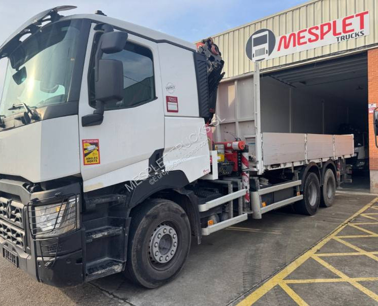 Renault C-Series 460 - شاحنات مسطحة: صور 1 Renault C-Series 460 - شاحنات مسطحة: صور 1