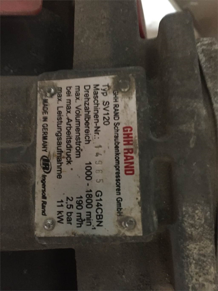 GHH RAND SV120 kompressor - ضاغط: صور 5 GHH RAND SV120 kompressor - ضاغط: صور 5