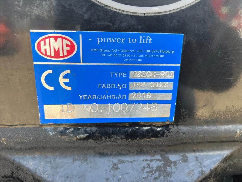 HMF 2820K5 RCS - ونش كرين - شاحنة: صور 3 HMF 2820K5 RCS - ونش كرين - شاحنة: صور 3