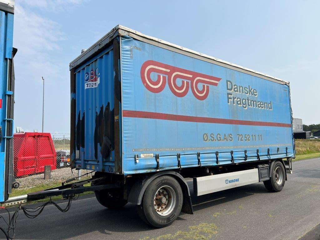 Krone AZP 18 ELN4 7,2 mtr gardinlad - مقطورة ستارة: صور 3 Krone AZP 18 ELN4 7,2 mtr gardinlad - مقطورة ستارة: صور 3