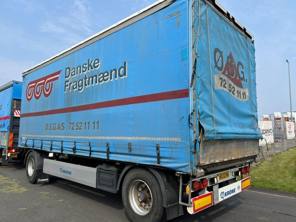 Krone AZP 18 ELN4 7,2 mtr gardinlad - مقطورة ستارة: صور 2 Krone AZP 18 ELN4 7,2 mtr gardinlad - مقطورة ستارة: صور 2