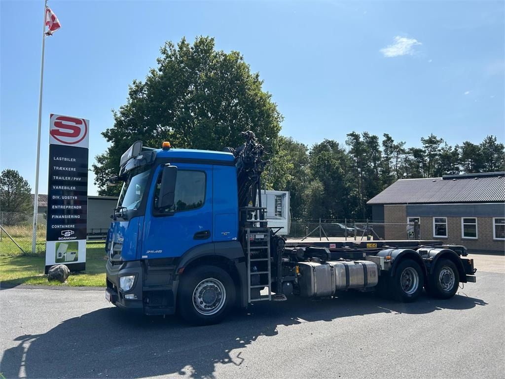 Mercedes-Benz Antos 2546 - Hiab 192 E kran - شاحنات قابلة للفك شاحنة: صور 1 Mercedes-Benz Antos 2546 - Hiab 192 E kran - شاحنات قابلة للفك شاحنة: صور 1