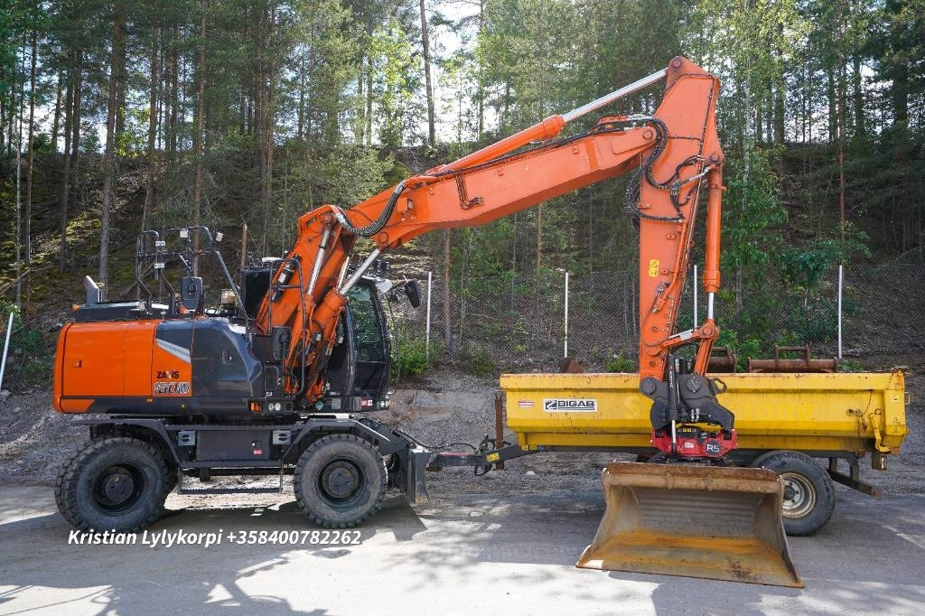 Hitachi ZX180W-7 HUIPPUVARUSTEET STAGE 5 - حفارة على عجلات: صور 1 Hitachi ZX180W-7 HUIPPUVARUSTEET STAGE 5 - حفارة على عجلات: صور 1