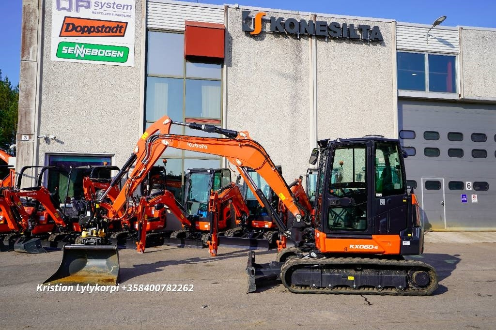 Kubota KX060-5 EX-DEMO - حفارة مصغرة: صور 1 Kubota KX060-5 EX-DEMO - حفارة مصغرة: صور 1