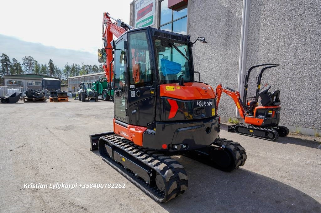 Kubota U56-5 UUSI AJAMATON - حفارة مصغرة: صور 2 Kubota U56-5 UUSI AJAMATON - حفارة مصغرة: صور 2