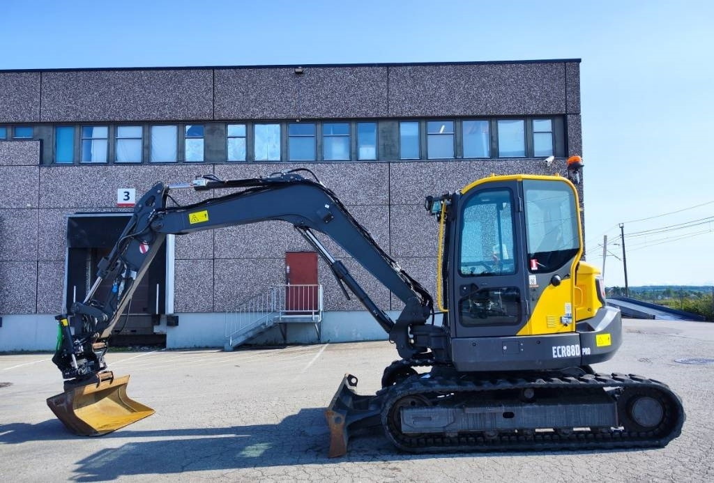 Volvo ECR 88 D PRO vähän ajettu - حفارة مصغرة: صور 1 Volvo ECR 88 D PRO vähän ajettu - حفارة مصغرة: صور 1