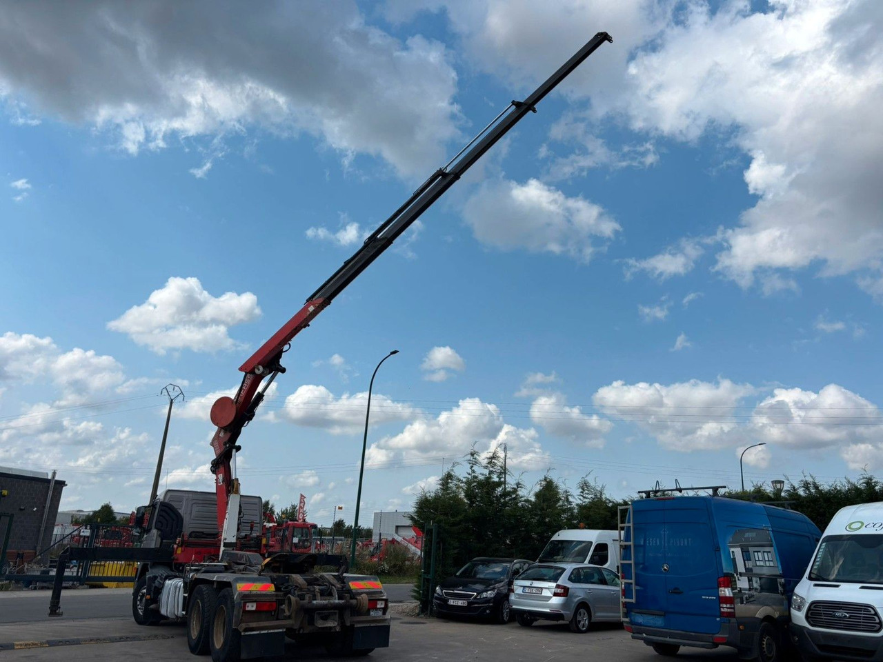 Volvo 6x4. Fassi F195A. Abroll. Funk. Tempomat. - شاحنة ذات الخطاف, شاحنة كرين: صور 3 Volvo 6x4. Fassi F195A. Abroll. Funk. Tempomat. - شاحنة ذات الخطاف, شاحنة كرين: صور 3