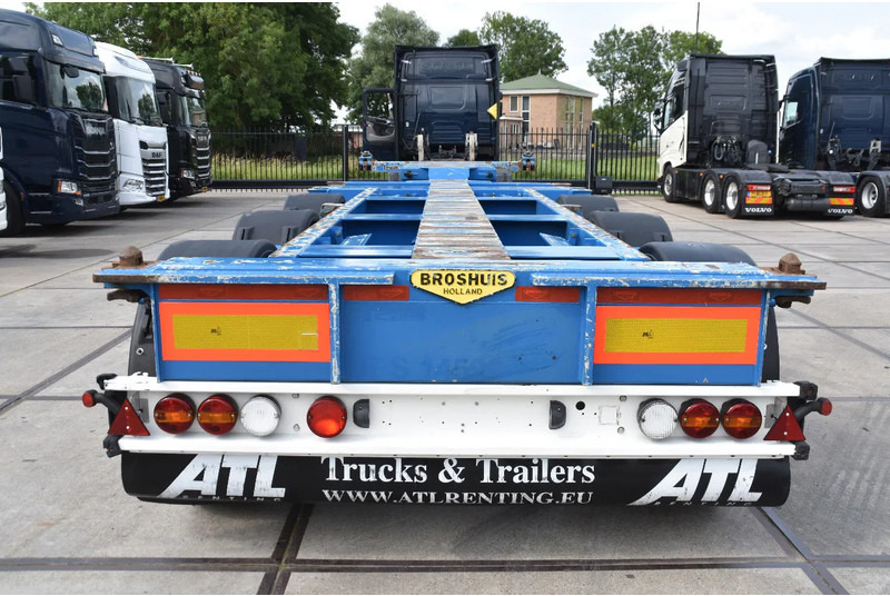 Broshuis MFCC - LIFT AXLE - SAF AXLES - DISC BRAKES - 2 x EXTENDABLE - EXCELLENT CONDITION - - شاحنات الحاويات/ جسم علوي قابل للتغيير نصف مقطورة: صور 3 Broshuis MFCC - LIFT AXLE - SAF AXLES - DISC BRAKES - 2 x EXTENDABLE - EXCELLENT CONDITION - - شاحنات الحاويات/ جسم علوي قابل للتغيير نصف مقطورة: صور 3