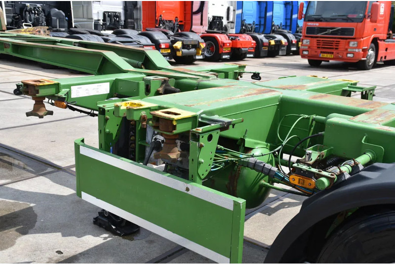 شاحنات الحاويات/ جسم علوي قابل للتغيير نصف مقطورة Pacton T3-010 - 2 LIFT AXLES - DRUM BRAKES - BPW AXLES - 2 x EXTENDABLE - GOOD CONDITION -: صور 7