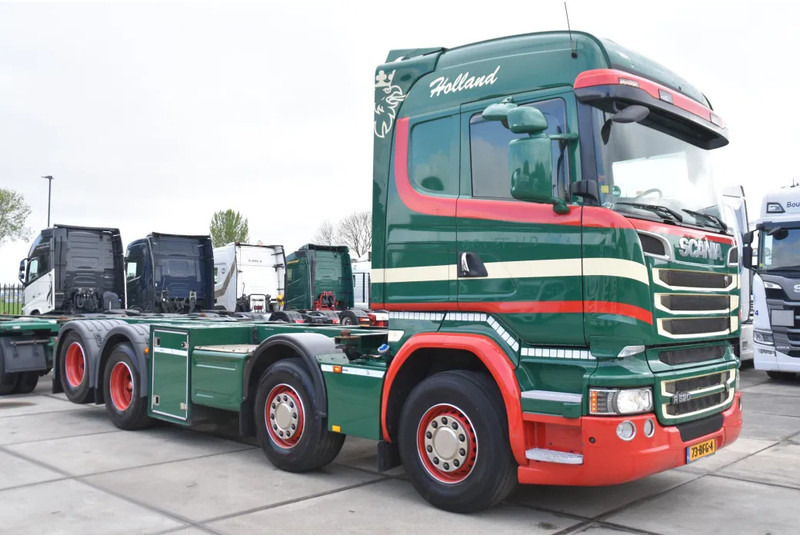 Scania R520 HL V8 8x2 - EURO 6 - MANUAL - RETARDER - WHEELBASE: 510 cm - 10 TONS FRONT AXLE - XENON - - شاحنات الحاويات/ جسم علوي قابل للتغيير شاحنة: صور 3 Scania R520 HL V8 8x2 - EURO 6 - MANUAL - RETARDER - WHEELBASE: 510 cm - 10 TONS FRONT AXLE - XENON - - شاحنات الحاويات/ جسم علوي قابل للتغيير شاحنة: صور 3
