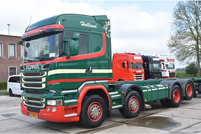 Scania R520 HL V8 8x2 - EURO 6 - MANUAL - RETARDER - WHEELBASE: 510 cm - 10 TONS FRONT AXLE - XENON - - شاحنات الحاويات/ جسم علوي قابل للتغيير شاحنة: صور 1 Scania R520 HL V8 8x2 - EURO 6 - MANUAL - RETARDER - WHEELBASE: 510 cm - 10 TONS FRONT AXLE - XENON - - شاحنات الحاويات/ جسم علوي قابل للتغيير شاحنة: صور 1