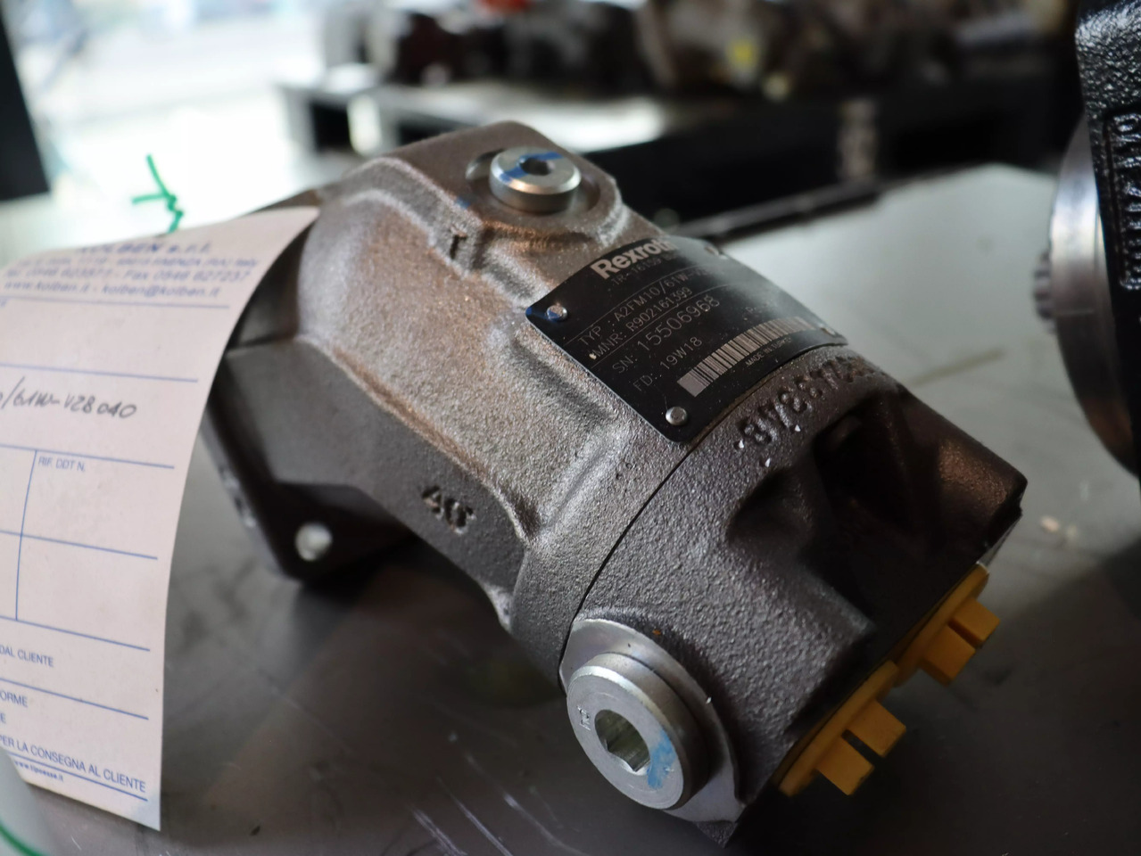 REXROTH A2FM10/61W-VZB040 - محرك هيدروليكي - آلات البناء: صور 2 REXROTH A2FM10/61W-VZB040 - محرك هيدروليكي - آلات البناء: صور 2