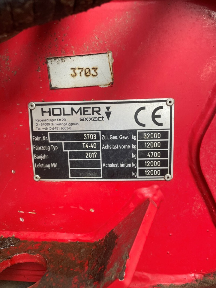 ال معدات حراثه Holmer T4-40: صور 15