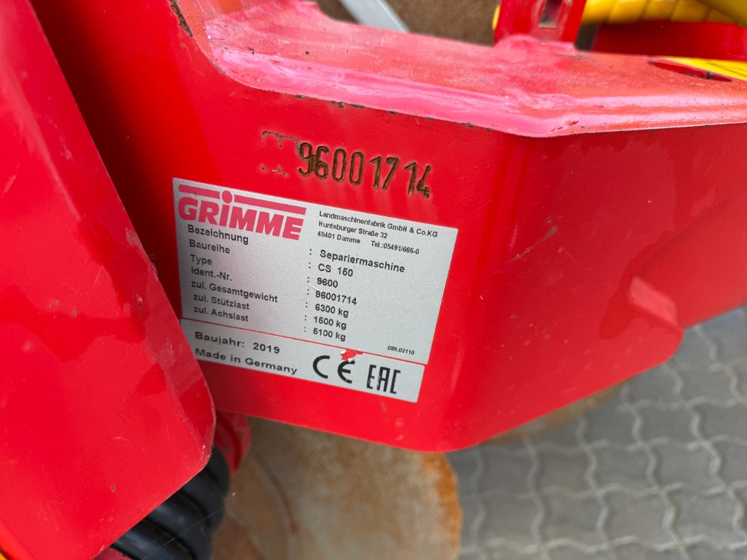 Grimme CS 170 RotaPower - حصادة البطاطس: صور 2 Grimme CS 170 RotaPower - حصادة البطاطس: صور 2