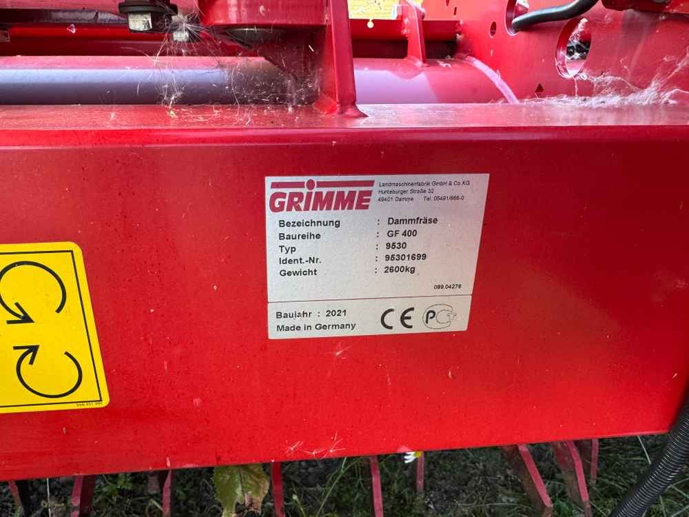 Grimme GF 400 - آلة حصاد: صور 5 Grimme GF 400 - آلة حصاد: صور 5